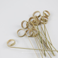 bamboo disposable knot skewers barbecue sticks for wholesale